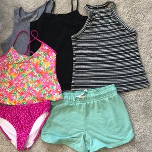 Girls summer clothes bundle